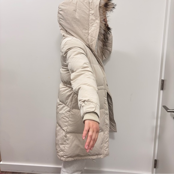 Super Puffer down Coat with Fur Hood - Picture 4 of 9
